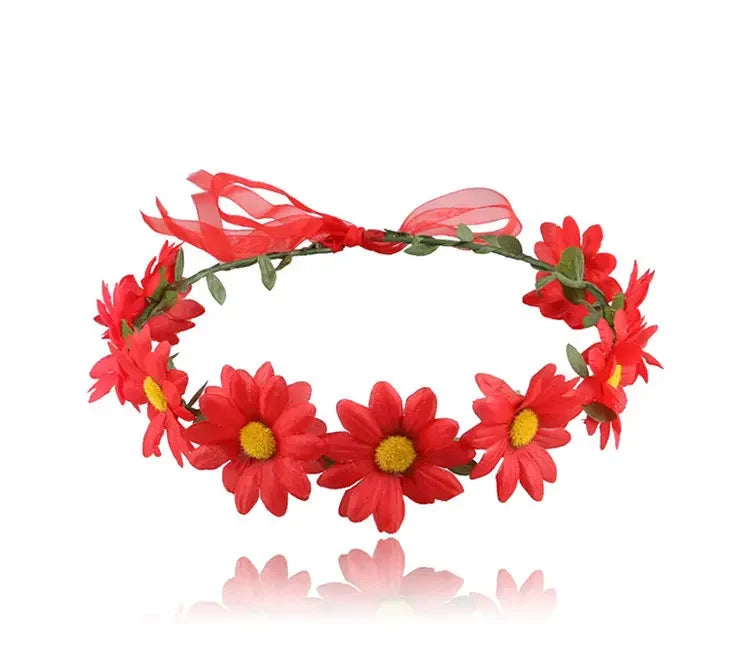 12-Pack LED Flower Crown Headbands – Glow Party Supplies LED Flower Headband Babs
