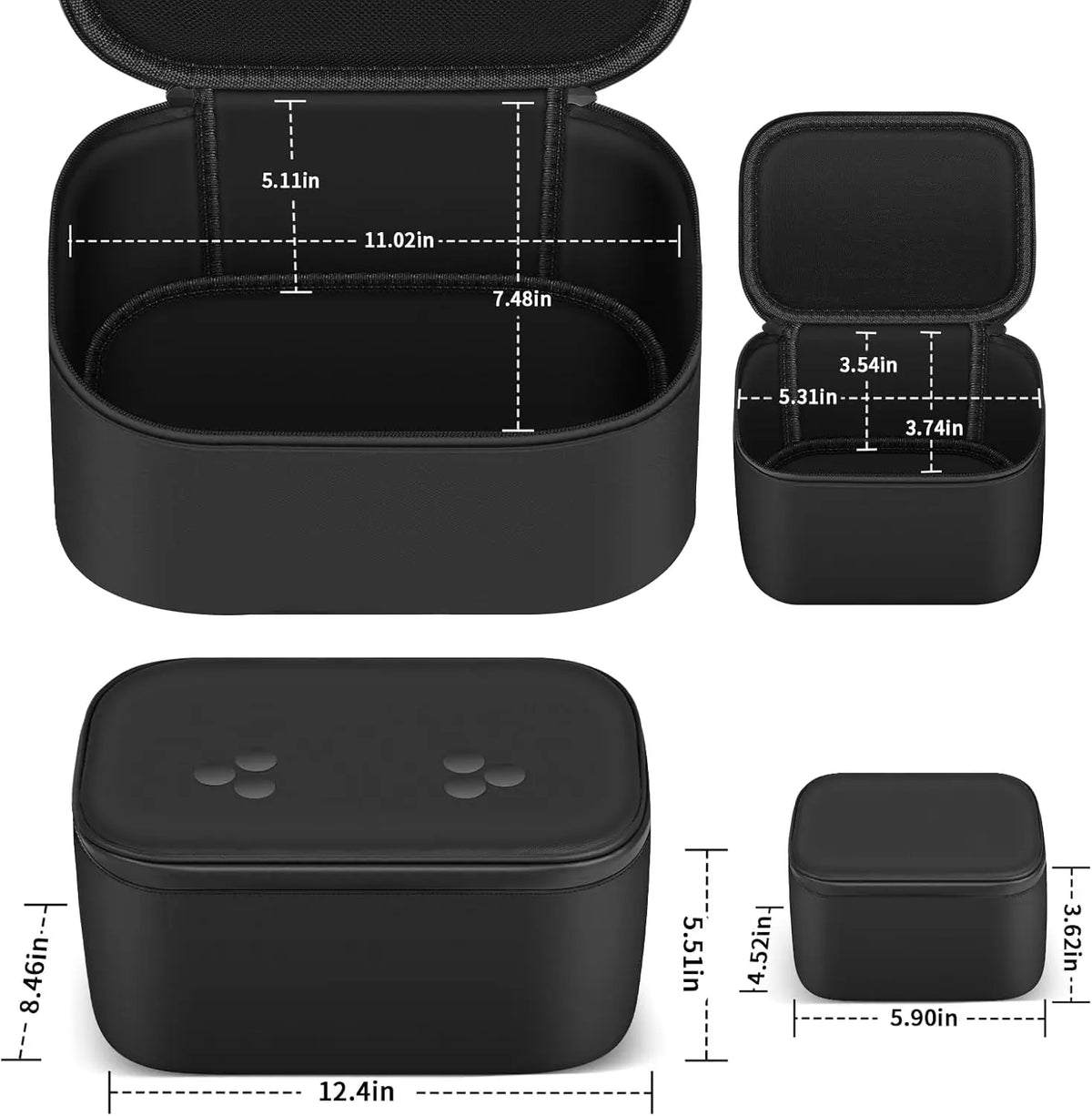 VR Storage Case for Meta Quest 3, 3S & Quest 2 | Carry Bag VR Headset Carry Case Babs