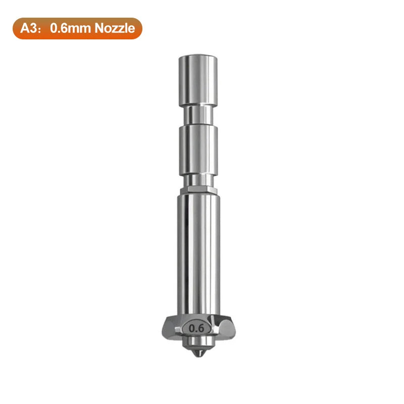 Anycubic Kobra 3 Max Hardened Steel Quick Swap Nozzle 0.6/0.8mm 3D Printer Nozzle Babs A3