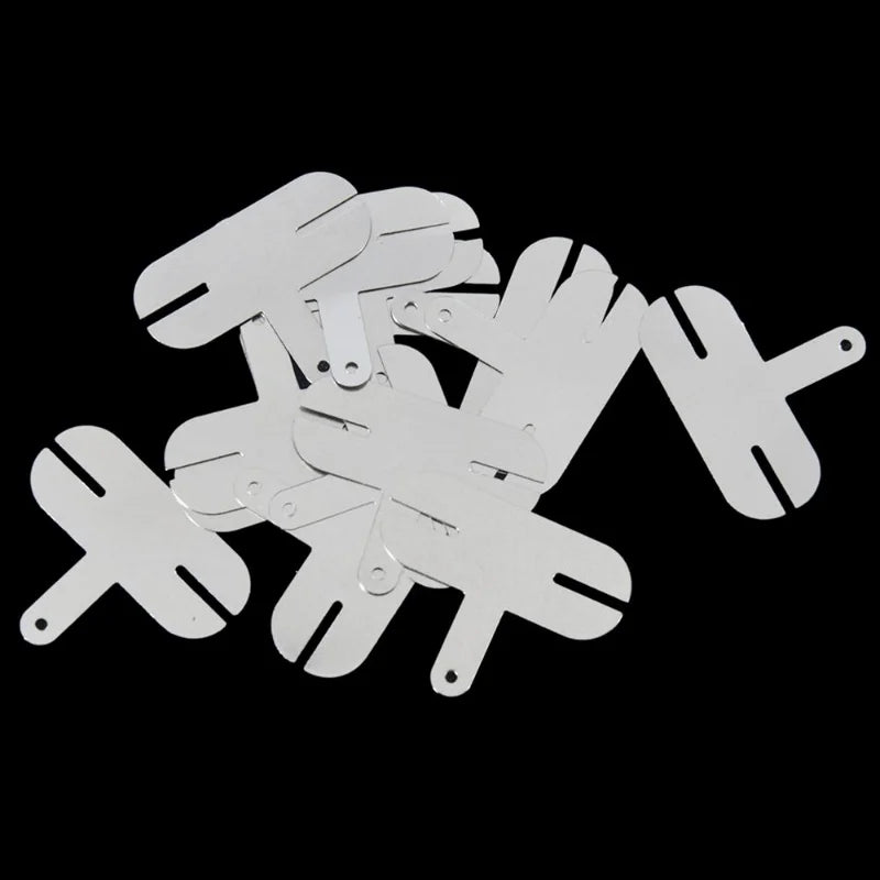 50Pcs 18650 Nickel Plated Steel Spot Welding Tabs – Battery Pack Battery Spot Welding Tabs Babs
