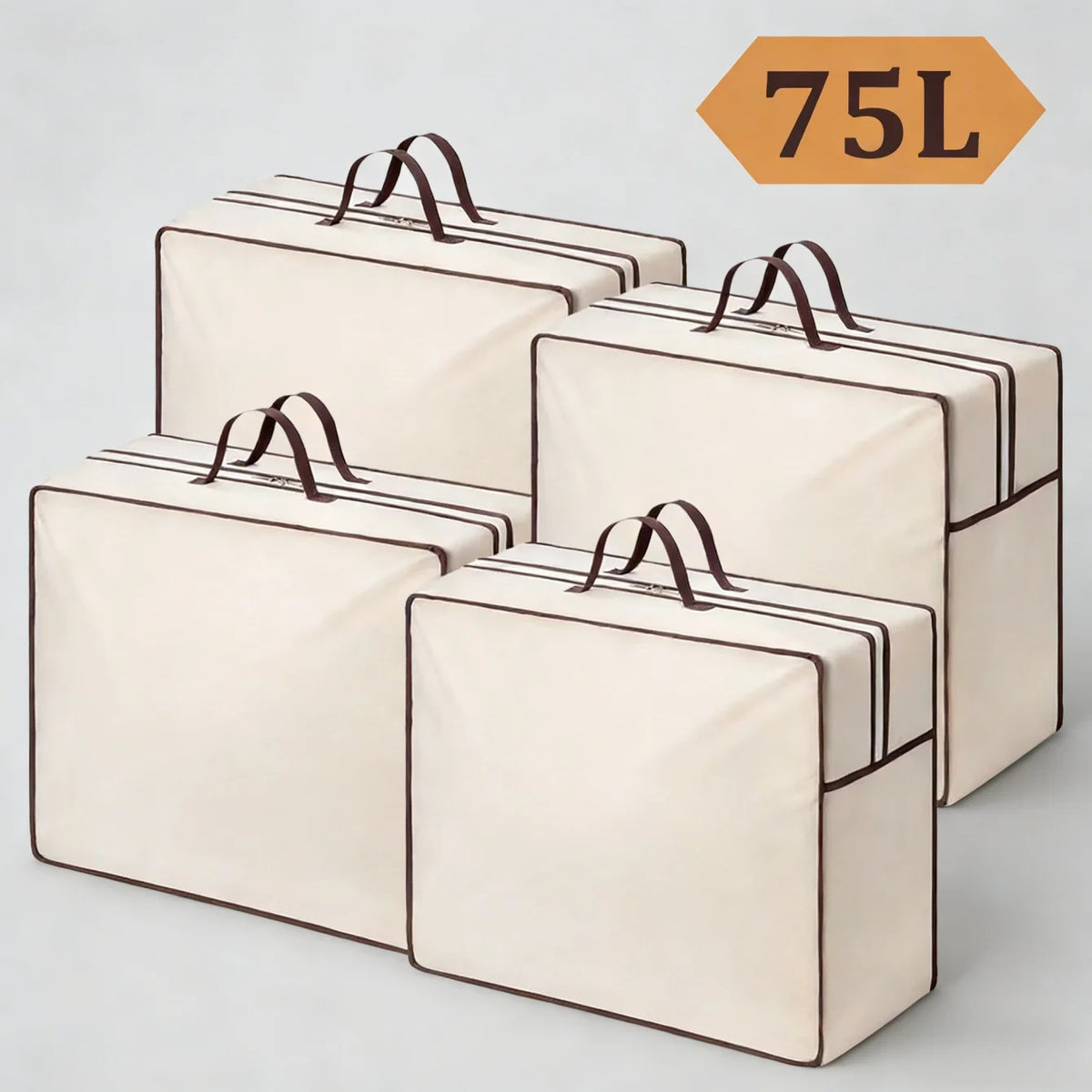 Heavy Duty Moving Bags – Clear Packing Bags with Zipper Handles Moving Storage Bags Babs
