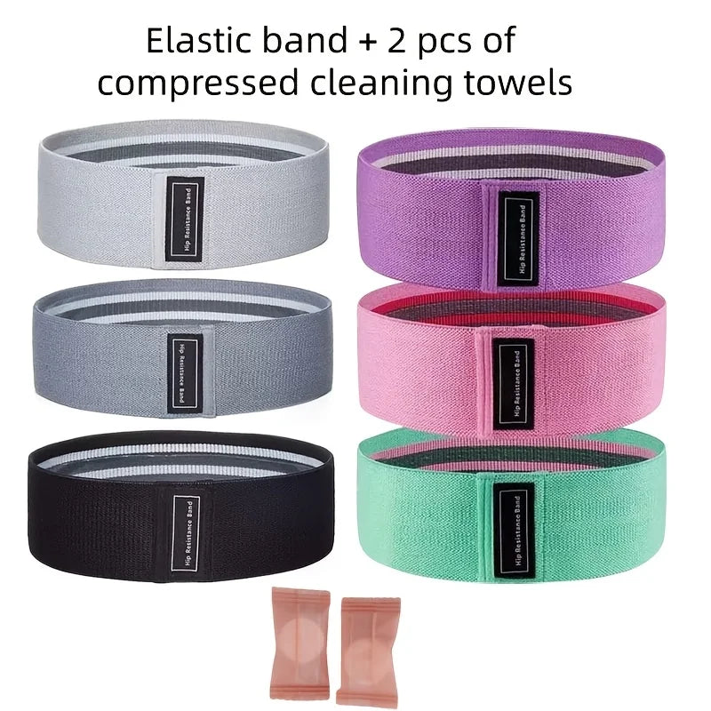 Fabric Resistance Band Set – Hip, Glute & Leg Training Resistance Band Set Babs