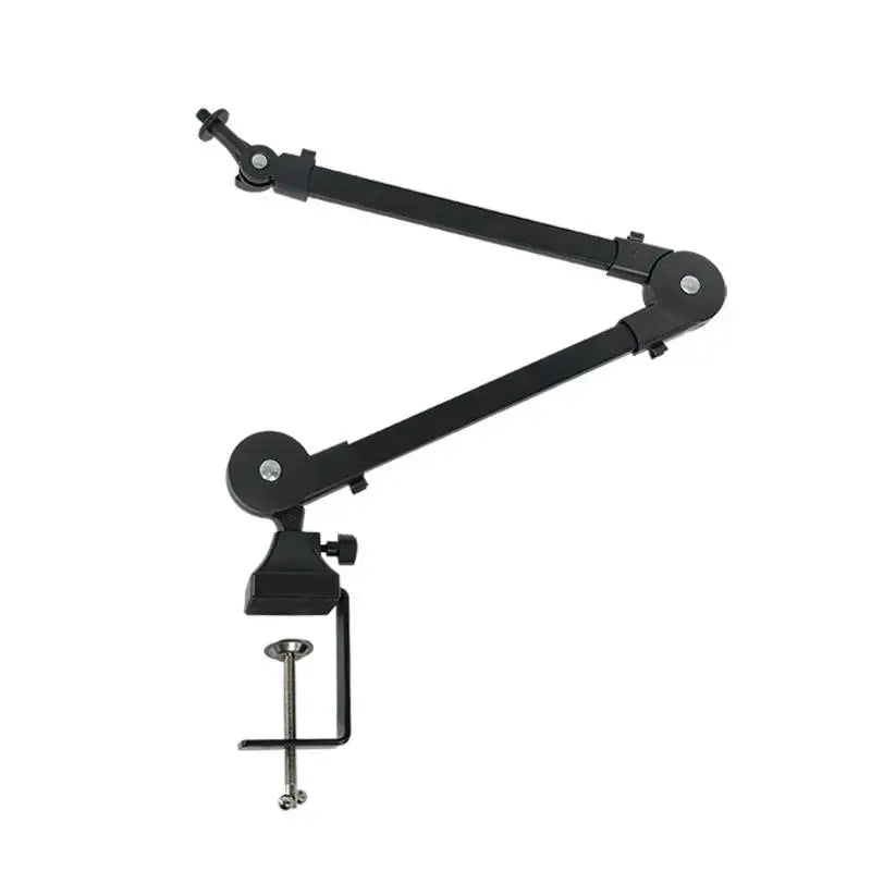 Foldable Microphone Boom Arm Stand – 360° Rotation Desk Mount Microphone Boom Arm Babs