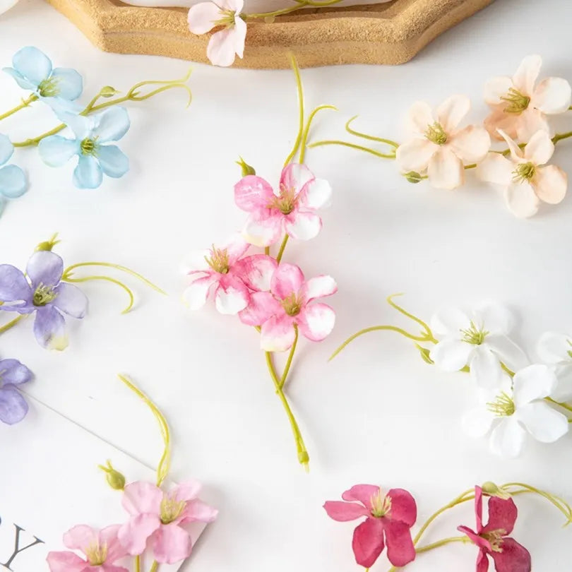 40/80pcs Silk Artificial Daisy Flowers – Wedding & Home Décor Artificial Silk Flowers Babs