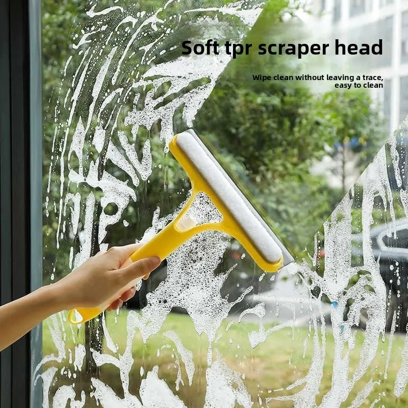 3-in-1 Squeegee Scraper Window & Mirror Glass Cleaner Tool Window Squeegee Tool Babs