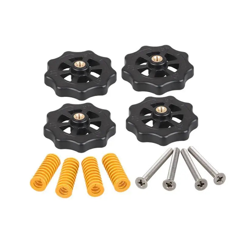 3D Printer Hotbed Leveling Kit M3 M4 Spring Screw Nut Set 3D Printer Accessory Babs A1 No plug