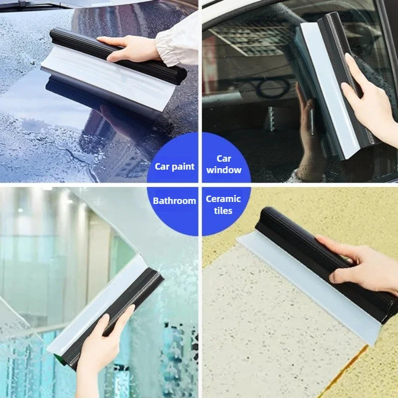 Silicone Car Window Squeegee Wiper Blade Scraper 1/2/4 PCS Car Window Squeegee Babs