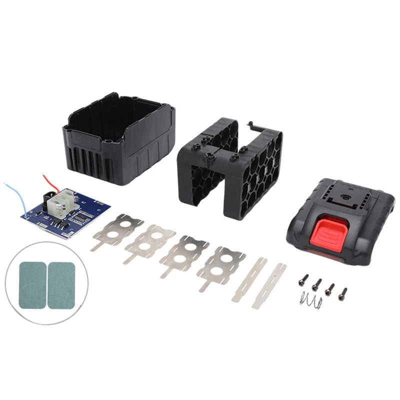 21V 15-Cell 18650 Li-Ion Battery Case Shell Kit – DIY Pack Battery Case Kit Babs Default Title