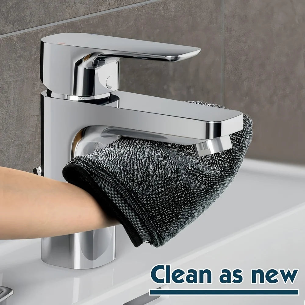 3-Pack Microfiber Cleaning Cloths – Streak-Free, Reusable Microfiber Cleaning Cloth Babs