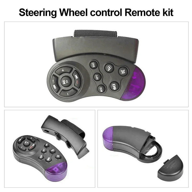 Car Steering Wheel Remote Control for DVD MP3 CD Radio – 11-Button Steering Wheel Remote Babs