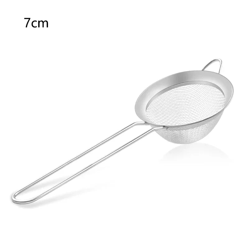 Fine Mesh Stainless Steel Strainer Colander Sieve – 8 Sizes Mesh Strainer Sieve Babs 1pc 7cm