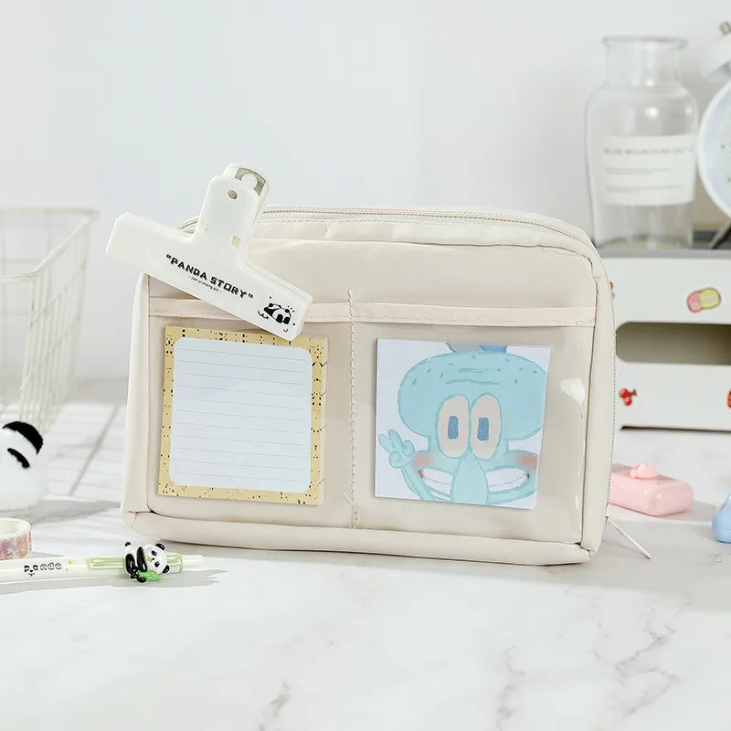 12-Layer Panda Pencil Case – Large Capacity Stationery Organizer Pencil Case Organizer Babs