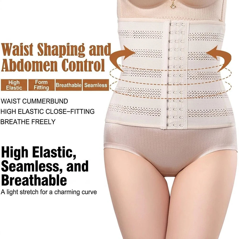 Breathable Waist Trainer Belt – Tummy Control Underbust Corset Waist Trainer Belt Babs