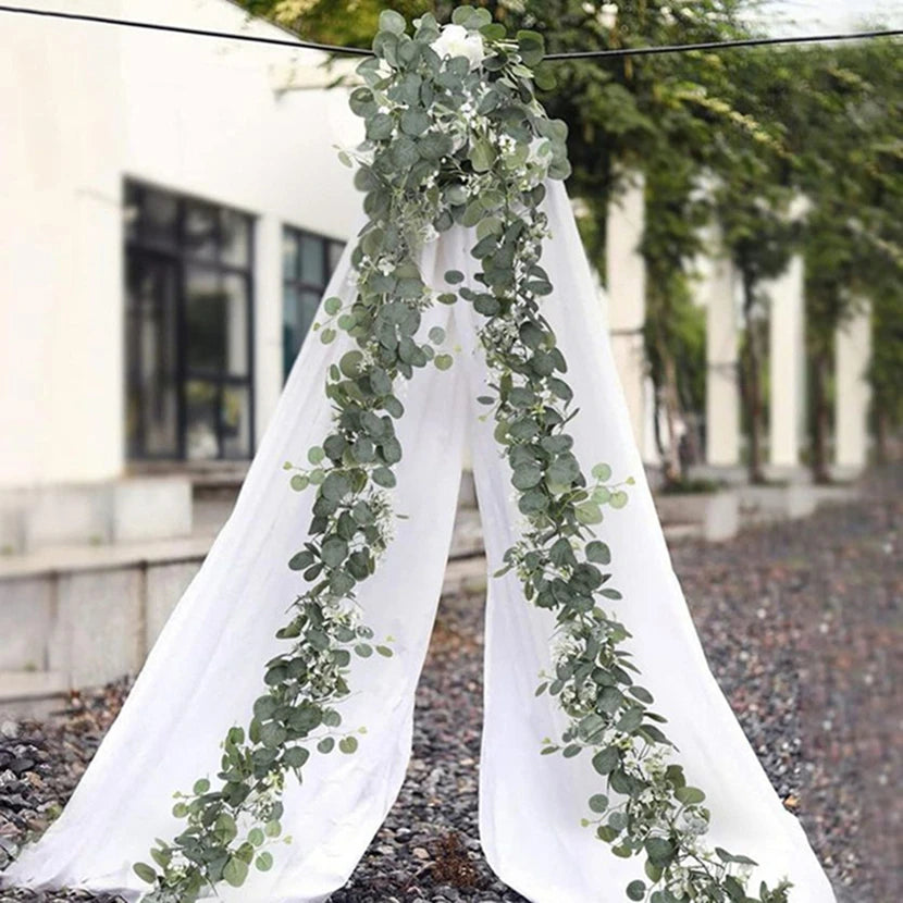 Artificial Green Foliage Vine – Wedding, Garden & Wall Decor Artificial Foliage Vine Babs