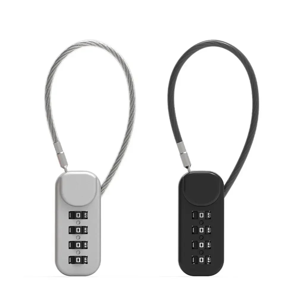 4-Digit Zinc Alloy Combination Padlock – Travel & Luggage Lock Combination Padlock Babs