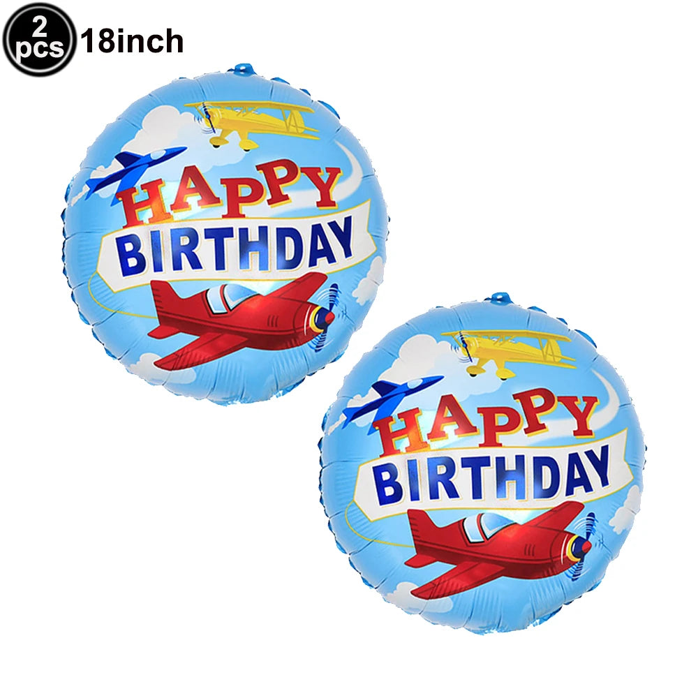 4D Helicopter Foil Balloon – Birthday Party Decoration Foil Party Balloon Babs 2pcs 18inch As pictures show