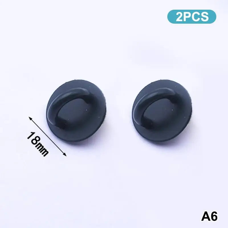 2pcs Adhesive Metal Phone Charm Holder & Keychain Hook Phone Charm Holder Babs A6
