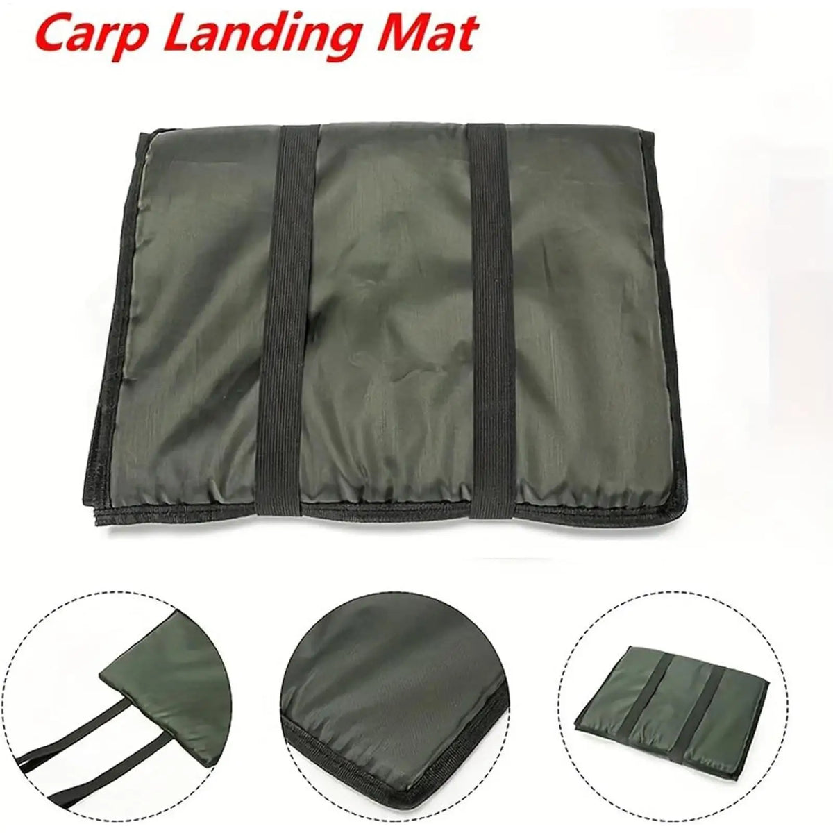 Foldable Carp Fishing Unhooking Mat – 3-Layer Sponge Pad Fishing Unhooking Mat Babs