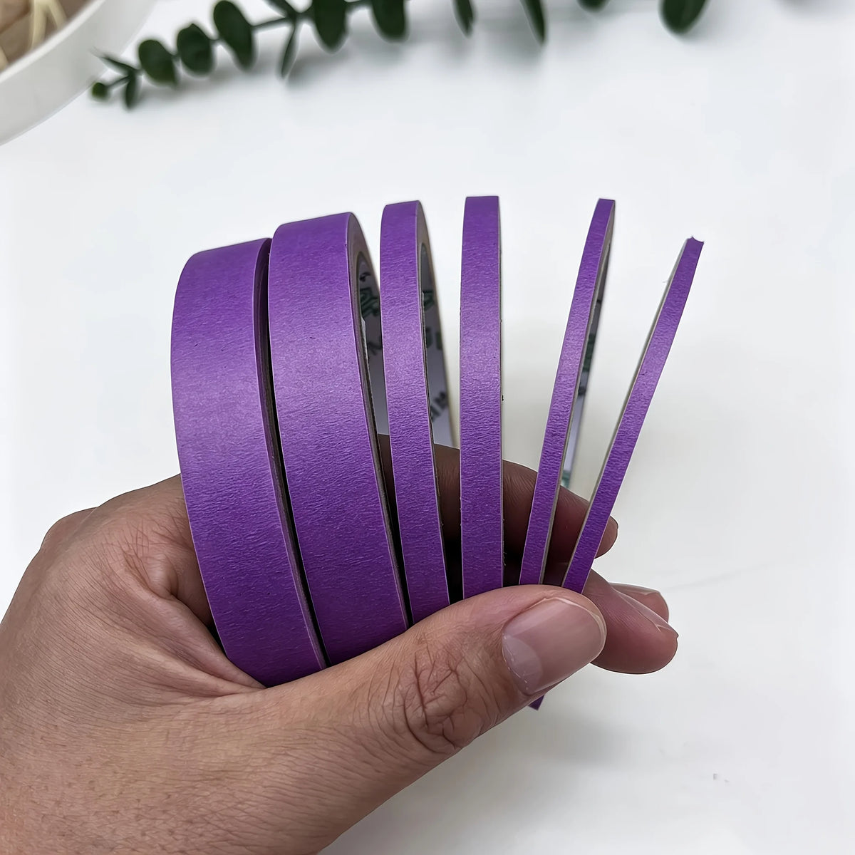 Purple Masking Tape 3–13mm | 3 & 6 Rolls Craft & DIY Tape Craft Masking Tape Babs