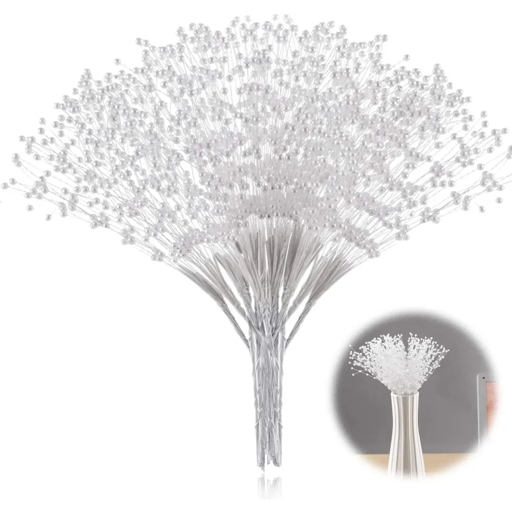 10Pcs Pearl Bouquet Wreath Set – Wedding & Party DIY Decor Wedding Party Decor Babs