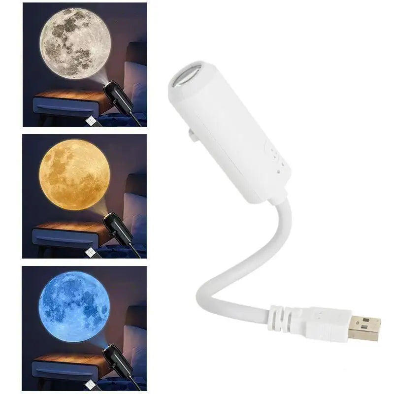 USB Star Projector Night Light – Galaxy, Ocean & Sky Modes Star Projector Lamp Babs USB Type-C J