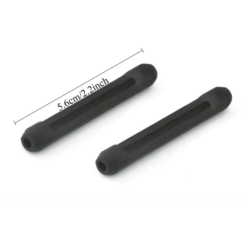10 Pairs Silicone Anti-Slip Ear Hooks for Eyeglasses Eyeglass Ear Hooks Babs Black
