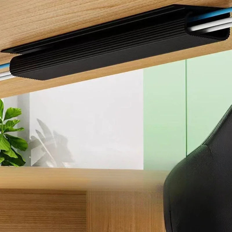 40cm Under-Desk Cable Organizer – Self-Adhesive Cable Raceway Cable Management Raceway Babs