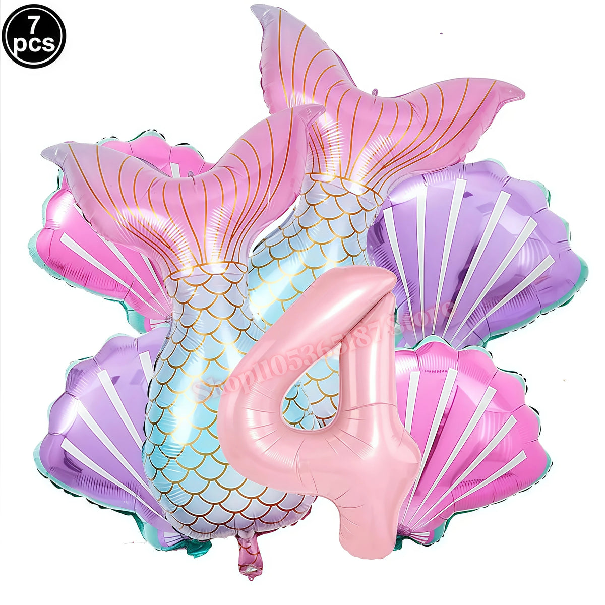 Mermaid Birthday Party Decorations Set – Plates, Cups & More