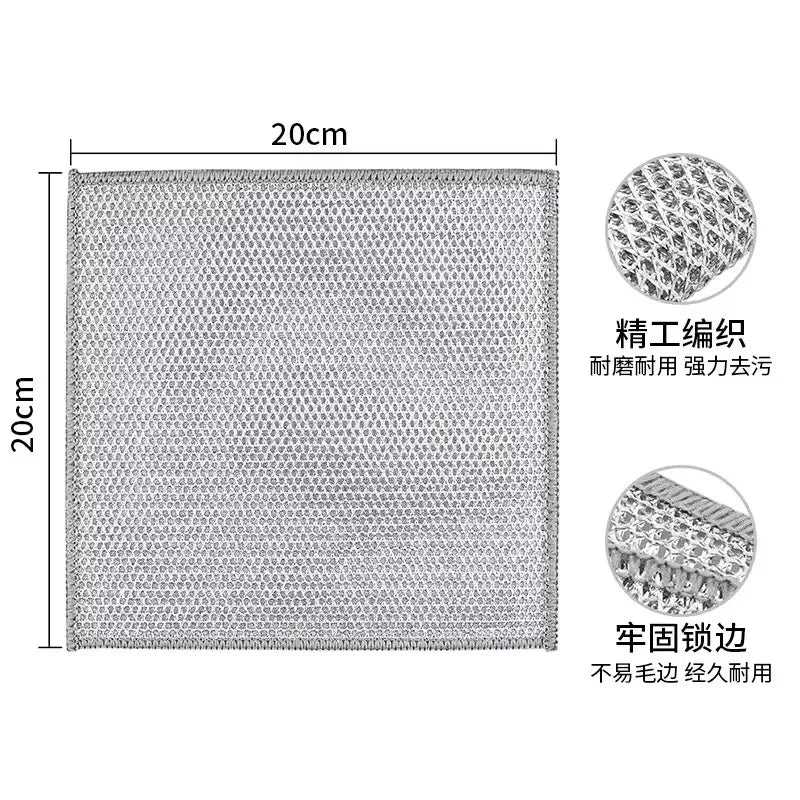 Multipurpose Kitchen Dishwashing Cloths – Wet & Dry Dish Rags Kitchen Cleaning Cloths Babs