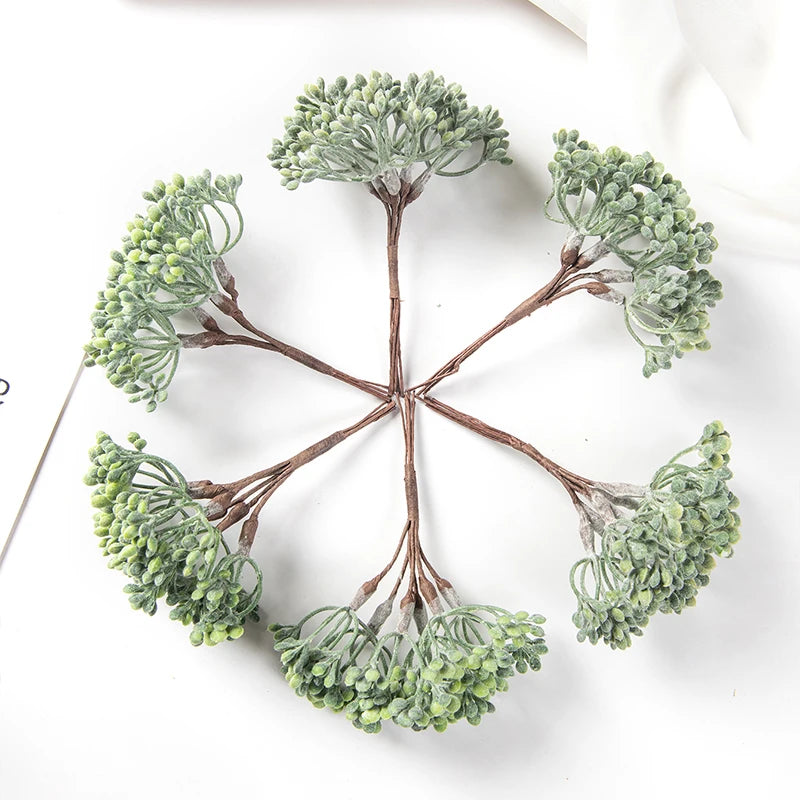 Artificial Flower Brooches 3/6pcs – DIY Wreaths & Decor Artificial Flower Brooches Babs