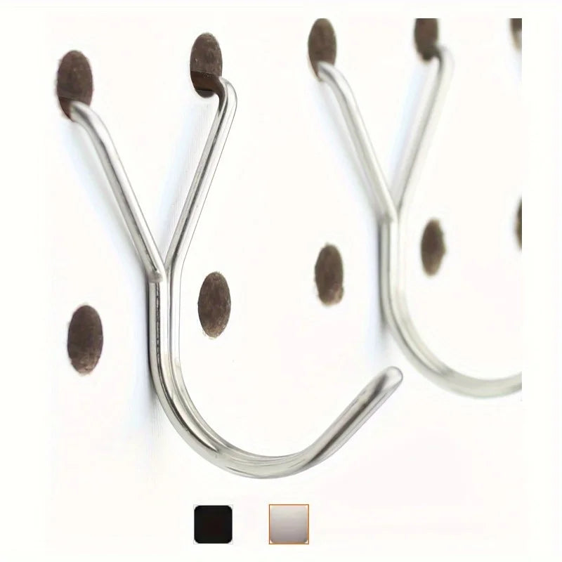 20-Pack Heavy Duty Stainless Steel Pegboard Hooks Pegboard Hooks Babs