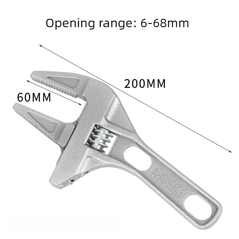 Adjustable Aluminum Open End Wrench – Plumbing Faucet Tool Adjustable Wrench Babs