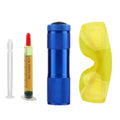 AC Leak Detector Kit – UV Flashlight & Dye for Auto & Home AC Leak Detector Kit Babs set