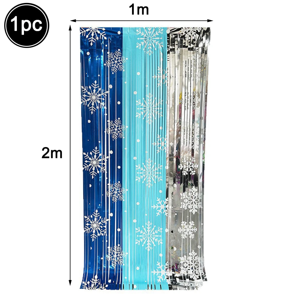 Frozen Winter Birthday Party Supplies – Plates, Cups & Balloons Party Supplies Set Babs Laser As pictures show