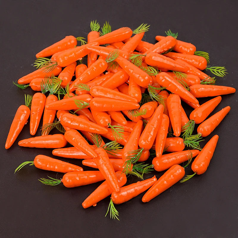 Easter Mini Foam Carrot Decorations – DIY Craft & Party Decor Easter Foam Decor Babs