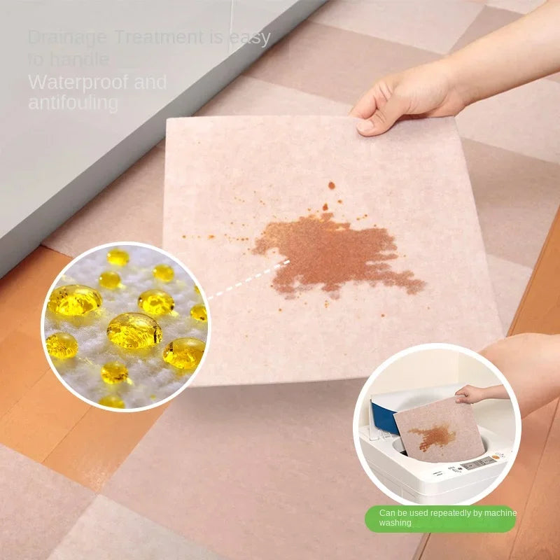16pcs Self-Adhesive Carpet Tiles 30x30cm – Peel & Stick Floor Mats Carpet Tiles Babs