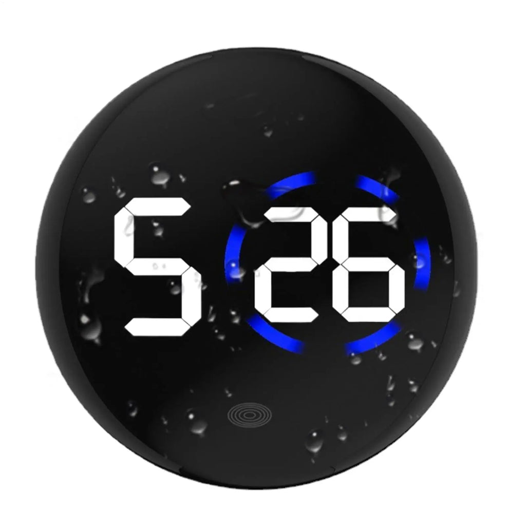 LED Digital Car Dashboard Clock – Waterproof Adhesive Mount Car Dashboard Clock Babs