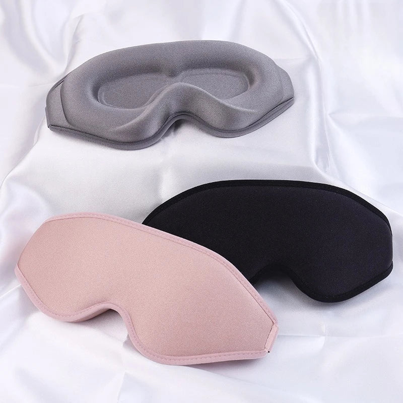 3D Memory Foam Blackout Sleep Eye Mask – Zero Eye Pressure Sleep Eye Mask Babs