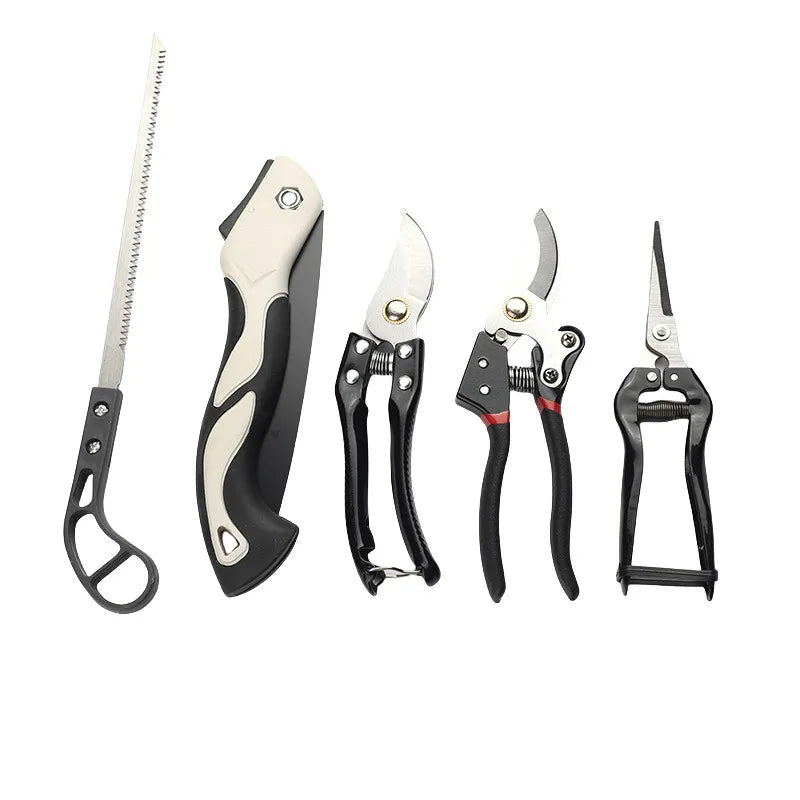5-Piece Garden Tool Set – Pruning Shears & Folding Saw Kit Garden Tool Set Babs