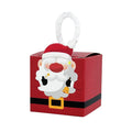 10 Christmas Paper Gift Boxes – Santa, Snowman & Xmas Tree Christmas Gift Boxes Babs B07 5.5x5.5cm