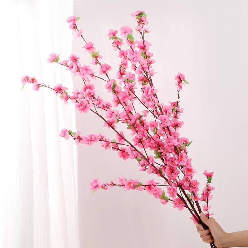 106cm Artificial Silk Cherry Blossom Branch | Home & Wedding Decor Artificial Flower Branch Babs Pink 1Pc