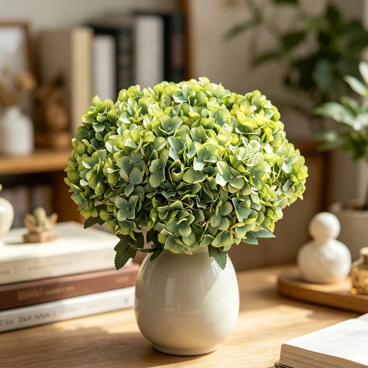 Artificial Hydrangea Silk Flowers – Wedding & Home Décor Artificial Flower Bouquet Babs