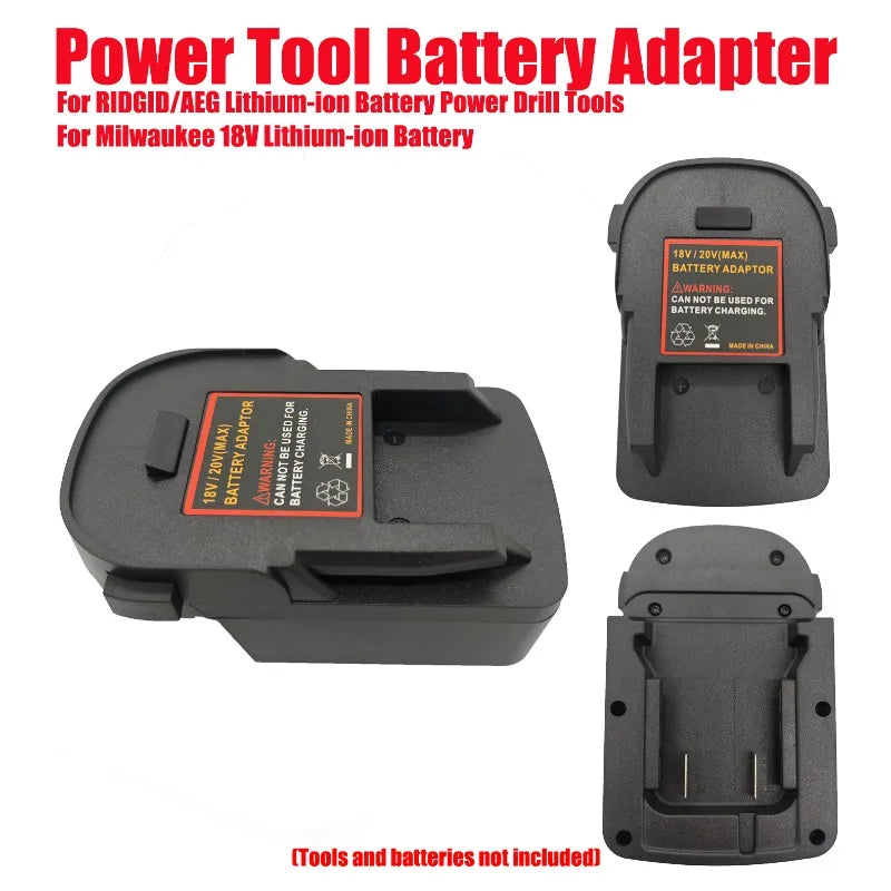 Milwaukee 18V Battery Adapter Converter for RIDGID & AEG Tools Battery Adapter Converter Babs