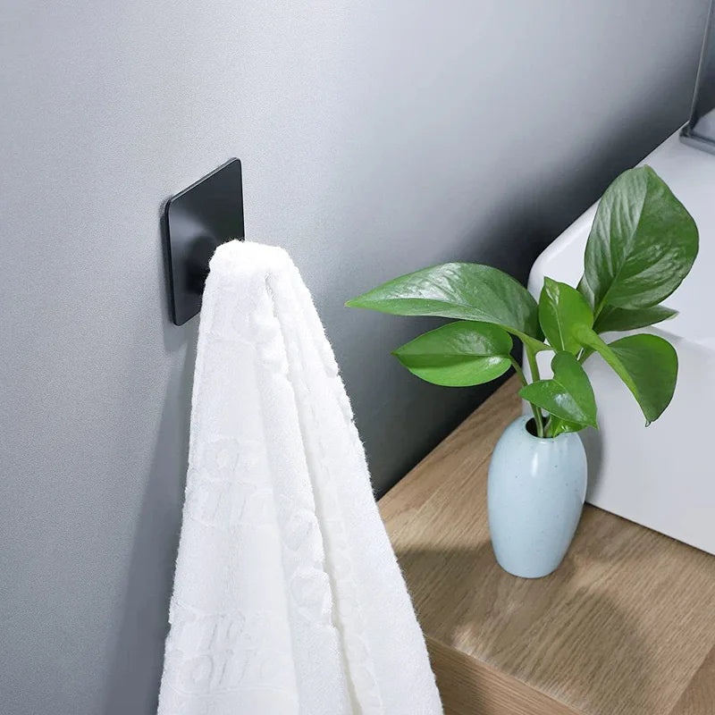 304 Stainless Steel Wall Hook – 4-Hook Towel & Robe Hanger Bathroom Wall Hook Babs
