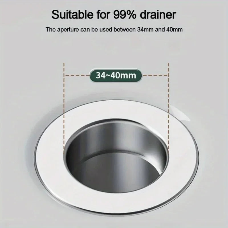 Pop-Up Drain Stopper & Hair Catcher for Sink & Shower Drain Stopper Strainer Babs