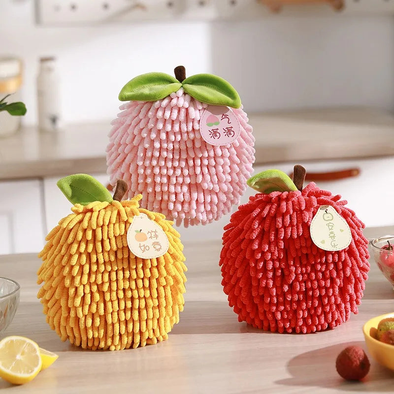 Fruit Hanging Hand Towel – Absorbent Quick-Dry Microfiber Hanging Hand Towel Babs