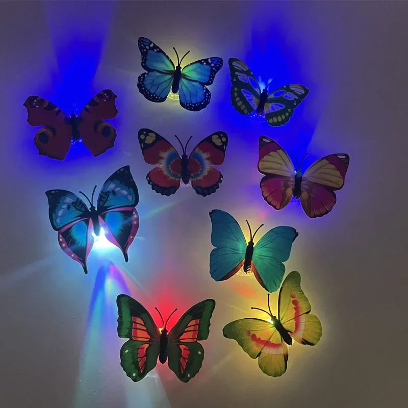 Flashing Butterfly Hair Clips – LED Party & Cosplay Accessory LED Hair Clips Babs