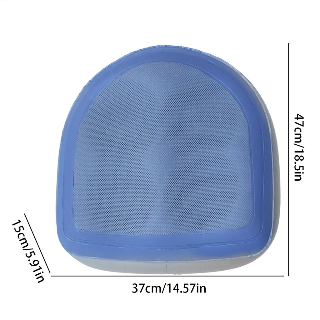 Inflatable Hot Tub Booster Seat – Non-Slip Suction Cups Inflatable Bath Seat Babs