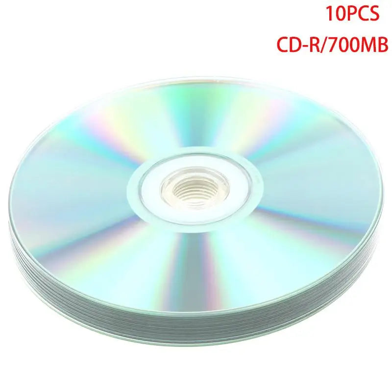 10-Pack Blank CD-R Discs 700MB 80min 52x Recordable CDs Blank CD-R Discs Babs A1