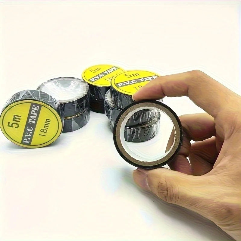 3-Pack High-Temp Black Rubber Electrical Insulating Tape Electrical Insulating Tape Babs